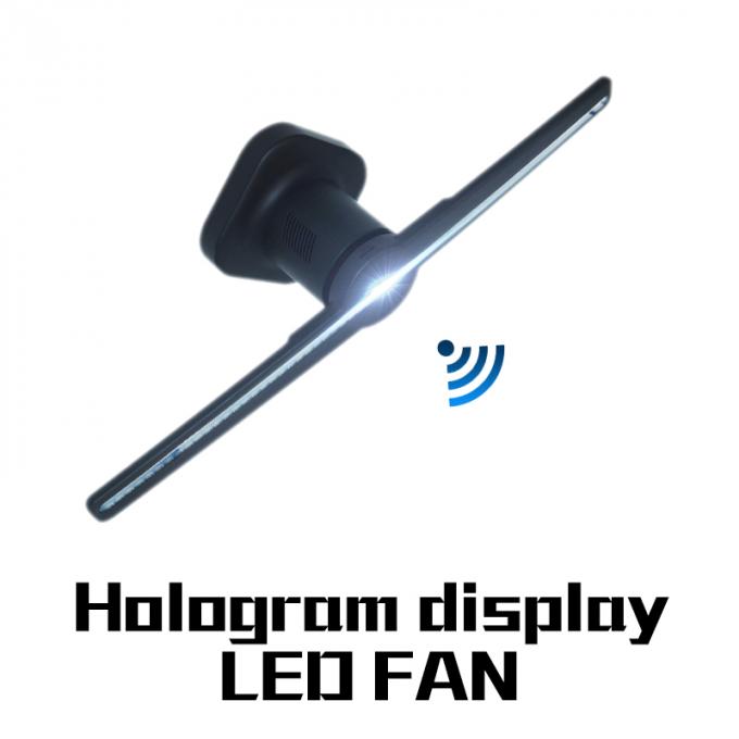 広告のホログラムの表示3Dレーザー光線写真43CM 3Dホログラム ファンWIFIモデル